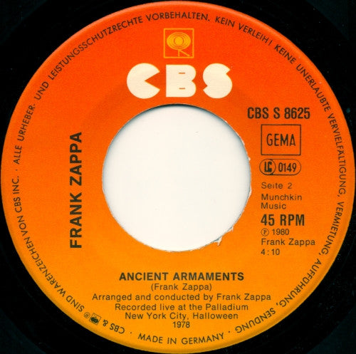 Frank Zappa ~ I Don't Wanna Get Drafted! (Vinyl) - Djungel & Jazz