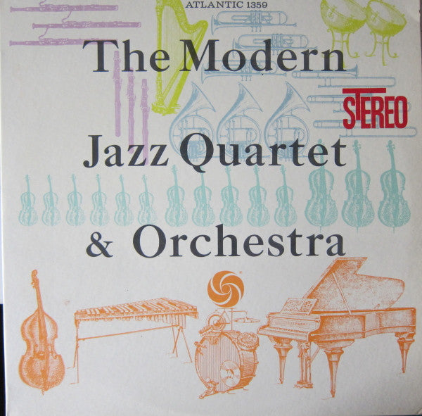 The Modern Jazz Quartet ~ The Modern Jazz Quartet & Orchestra (Vinyl) - Djungel & Jazz
