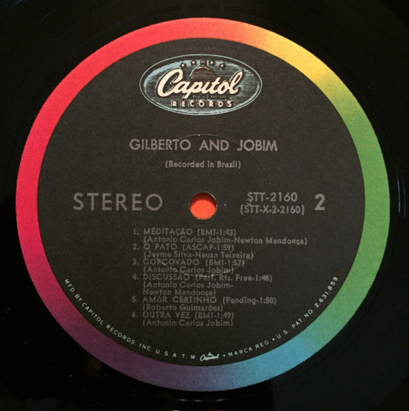 João Gilberto & Antonio Carlos Jobim ~ Gilberto & Jobim (Vinyl) - Djungel & Jazz