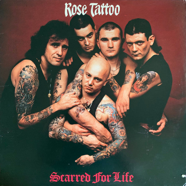 Rose Tattoo : Scarred For Life (LP, Album)