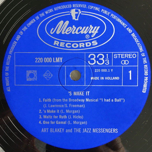 Art Blakey ~ 'S Make It (Vinyl) - Djungel & Jazz