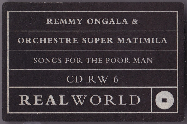 Remmy Ongala & Orchestre Super Matimila ~ Songs For The Poor Man (Vinyl) - Djungel & Jazz