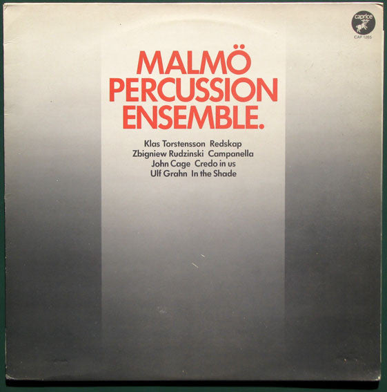 Malmö Percussion Ensemble ~ Malmö Percussion Ensemble (Vinyl) - Djungel & Jazz