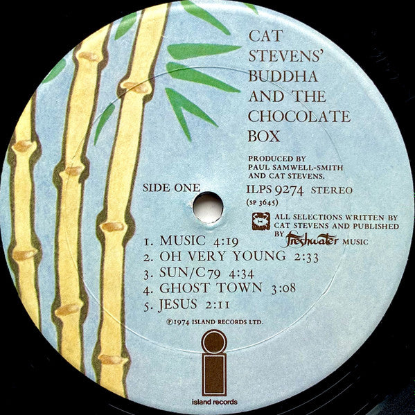 Cat Stevens : Buddha And The Chocolate Box (LP, Album, Gat)