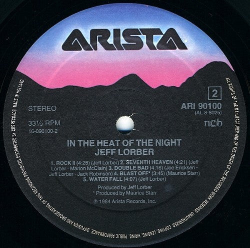 Jeff Lorber : In The Heat Of The Night (LP, Album)