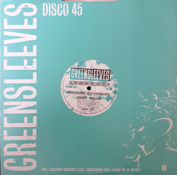 Jimmy Cliff / Josey Wales : Pressure (12")