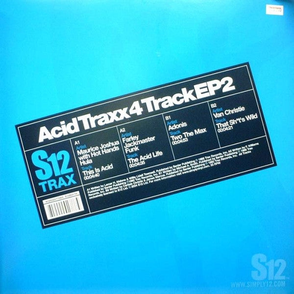 Various ~ Acid Traxx 4 Track EP 2 (Vinyl) - Djungel & Jazz