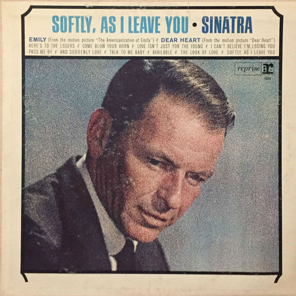 Frank Sinatra ~ Softly, As I Leave You (Vinyl) - Djungel & Jazz