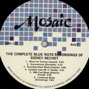 Sidney Bechet ~ The Complete Blue Note Recordings Of Sidney Bechet (Vinyl) - Djungel & Jazz