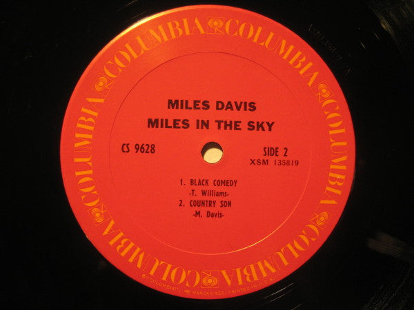 Miles Davis : Miles In The Sky (LP, Album, RE)