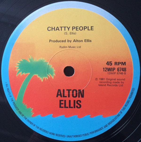 Alton Ellis : And I Love Her (12")
