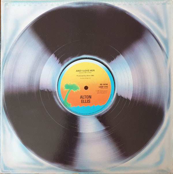 Alton Ellis : And I Love Her (12")