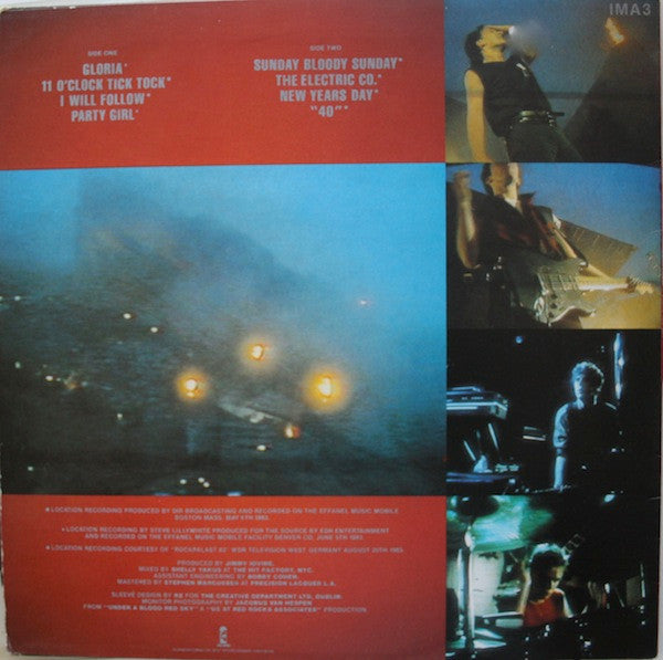 U2 ~ Live "Under A Blood Red Sky" (Vinyl) - Djungel & Jazz