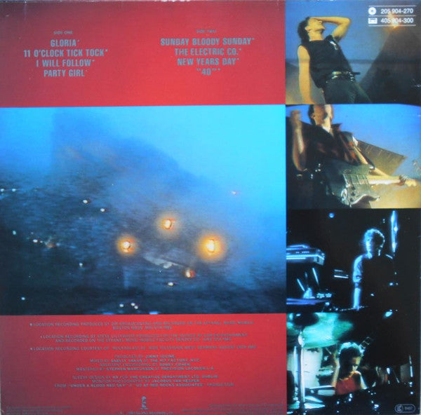 U2 ~ Live "Under A Blood Red Sky" (Vinyl) - Djungel & Jazz
