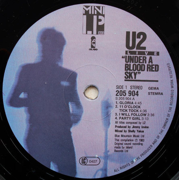 U2 ~ Live "Under A Blood Red Sky" (Vinyl) - Djungel & Jazz
