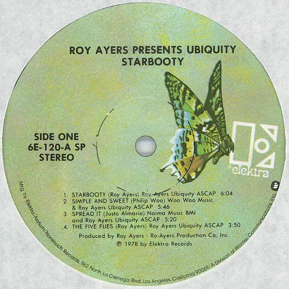 Roy Ayers Presents Ubiquity ~ Starbooty (Vinyl) - Djungel & Jazz