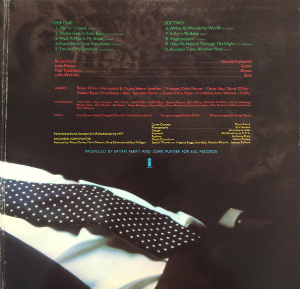 Bryan Ferry ~ Another Time, Another Place (Vinyl) - Djungel & Jazz
