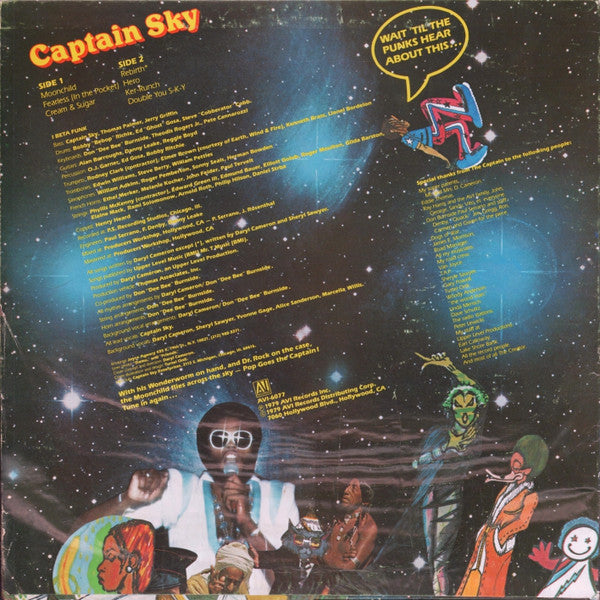 Captain Sky ~ Pop Goes The Captain (Vinyl) - Djungel & Jazz