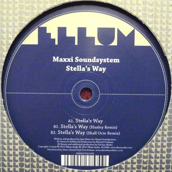 Maxxi Soundsystem ~ Stella's Way (Vinyl) - Djungel & Jazz