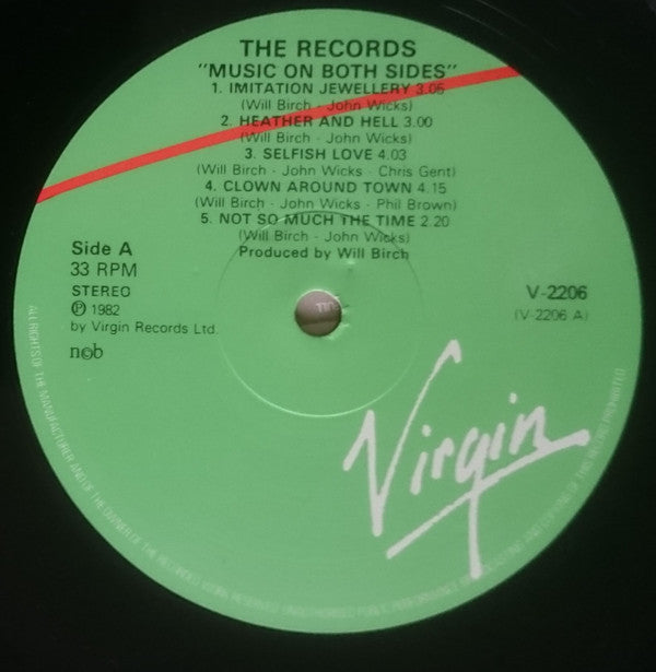 The Records ~ Music On Both Sides (Vinyl) - Djungel & Jazz