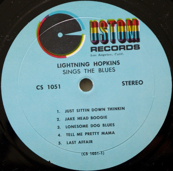 Lightning Hopkins ~ Sings The Blues (Vinyl) - Djungel & Jazz