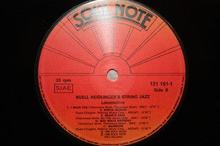 Buell Neidlinger's String Jazz ~ Locomotive (Vinyl) - Djungel & Jazz