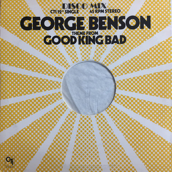 George Benson : Summertime / 2001 & Theme From Good King Bad (12", Single)
