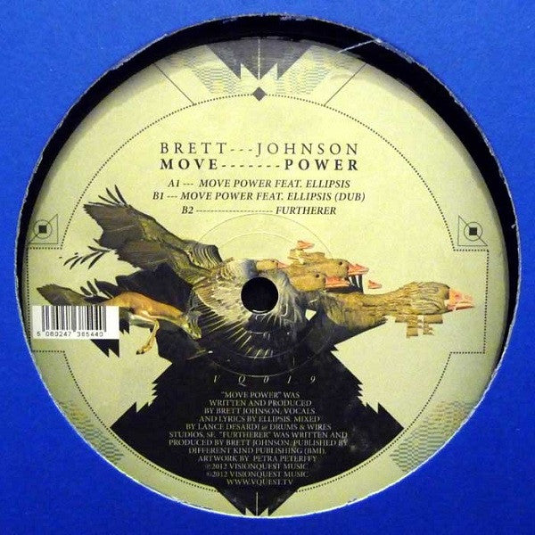 Brett Johnson ~ Move Power (Vinyl) - Djungel & Jazz