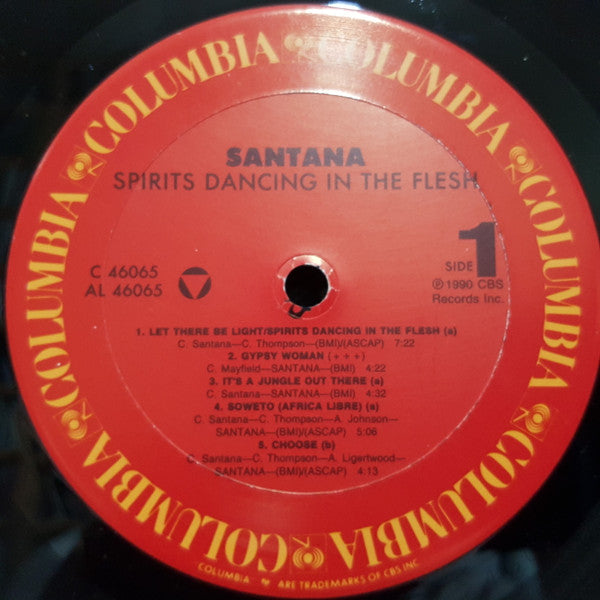 Santana ~ Spirits Dancing In The Flesh (Vinyl) - Djungel & Jazz