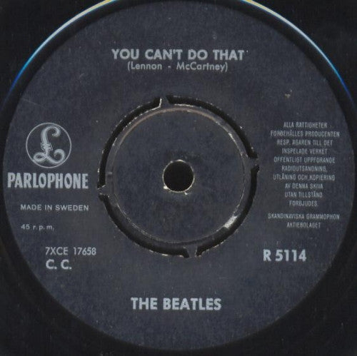 The Beatles ~ Can't Buy Me Love (Vinyl) - Djungel & Jazz