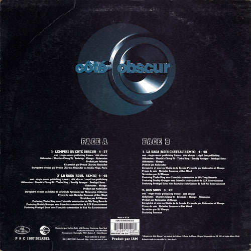 IAM ~ L'Empire Du Côté Obscur (Vinyl) - Djungel & Jazz