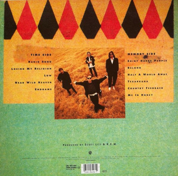 R.E.M. ~ Out Of Time (Vinyl) - Djungel & Jazz