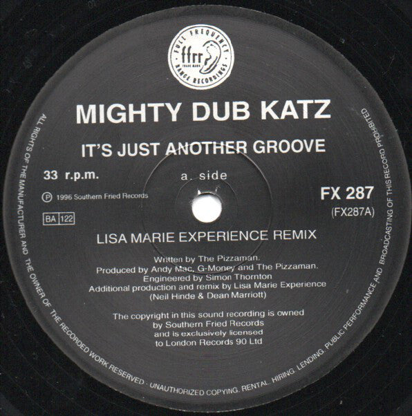 Mighty Dub Katz : Just Another Groove (12", Single)
