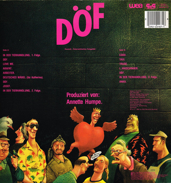 Tauchen - Prokopetz ~ DÖF (Vinyl) - Djungel & Jazz