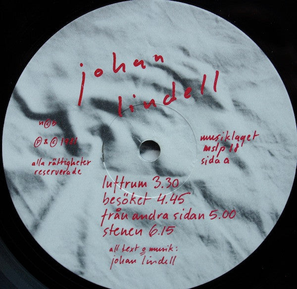 Johan Lindell ~ Från Andra Sidan (Vinyl) - Djungel & Jazz