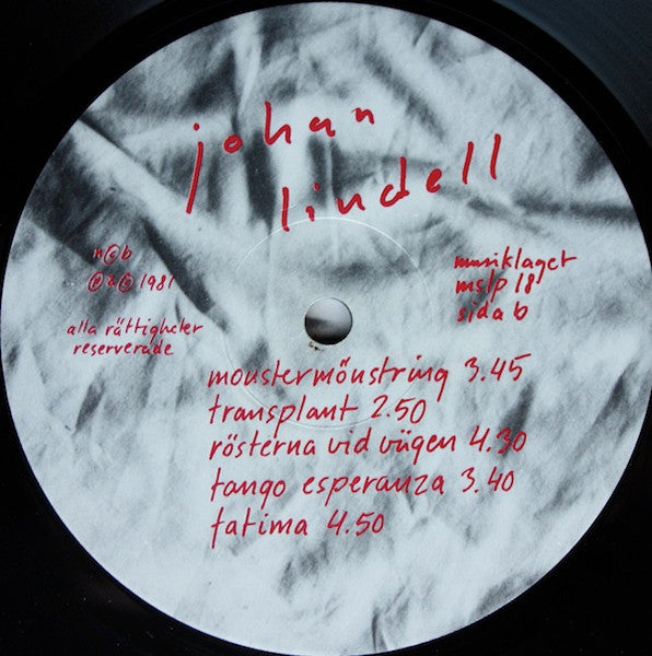 Johan Lindell ~ Från Andra Sidan (Vinyl) - Djungel & Jazz