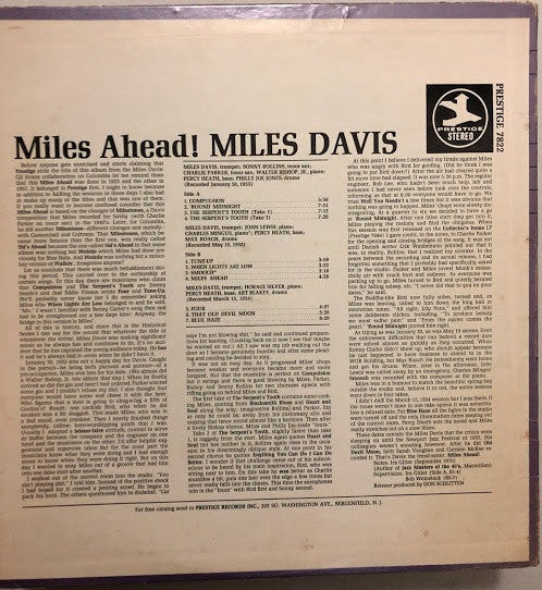 Miles Davis ~ Miles Ahead! (Vinyl) - Djungel & Jazz