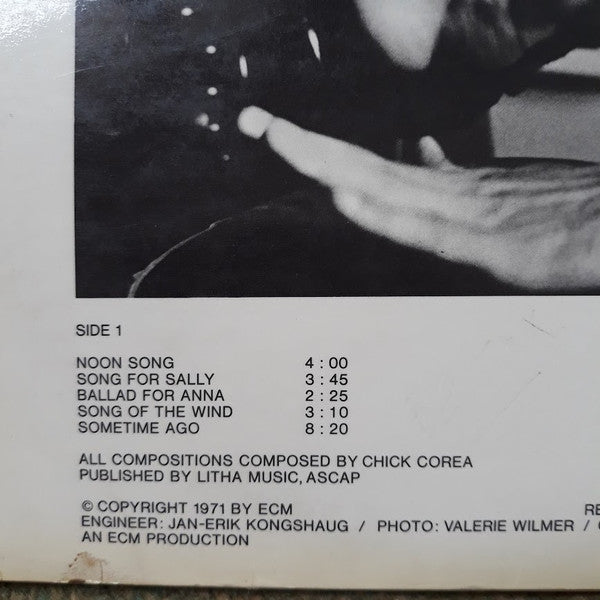 Chick Corea ~ Piano Improvisations Vol. 1 (Vinyl) - Djungel & Jazz