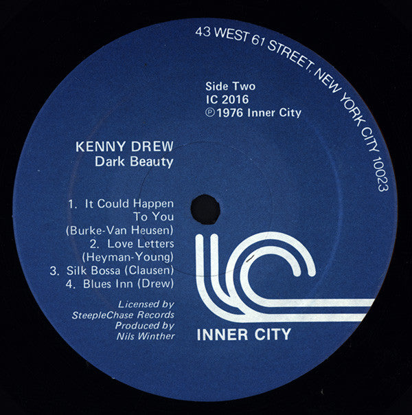 The Kenny Drew Trio ~ Dark Beauty (Vinyl) - Djungel & Jazz