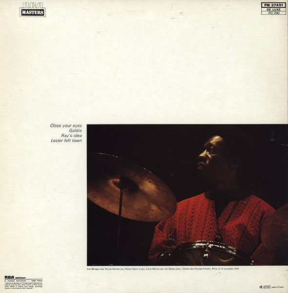 Art Blakey Et Les Jazz Messengers ~ Au Théâtre Des Champs-Élysées (Vinyl) - Djungel & Jazz