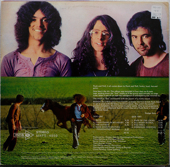 Budgie ~ Budgie (Vinyl) - Djungel & Jazz