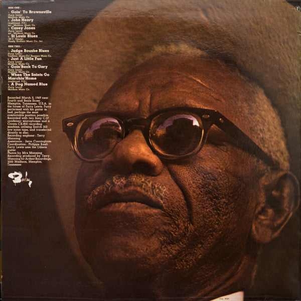Furry Lewis ~ Beale Street Blues (Vinyl) - Djungel & Jazz