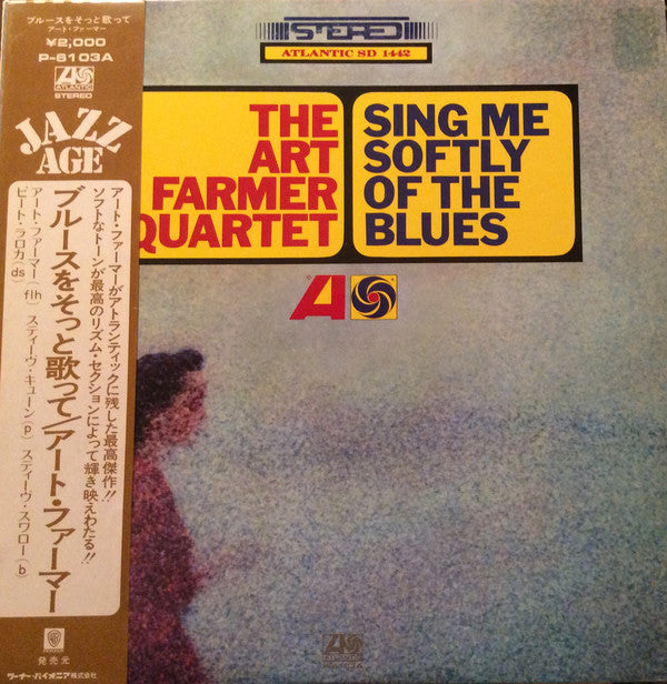 The Art Farmer Quartet* : Sing Me Softly Of The Blues (LP, Album, RE)