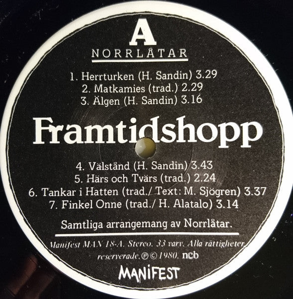 Norrlåtar : Framtidshopp (LP, Album)
