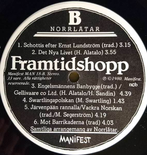 Norrlåtar : Framtidshopp (LP, Album)