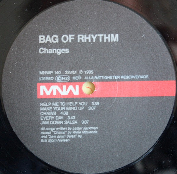 Bag Of Rhythm ~ Changes (Vinyl) - Djungel & Jazz