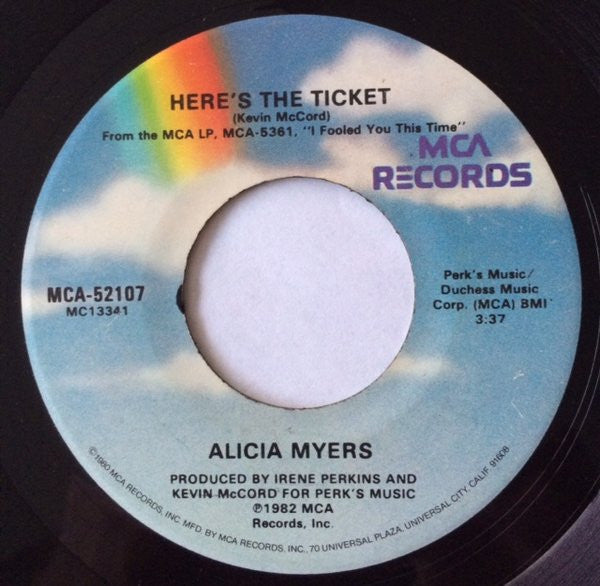 Alicia Myers ~ I Want To Thank You (Vinyl) - Djungel & Jazz