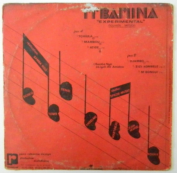 M'Bamina : Experimental (Nouvelle Version) (LP, Album)