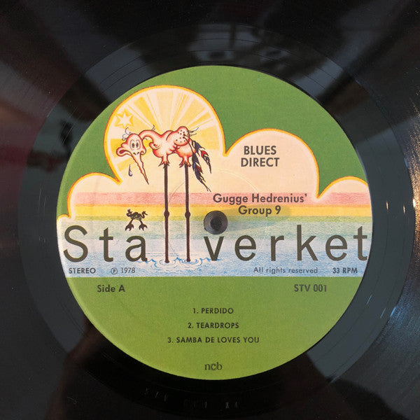 Gugge Hedrenius Group 9 : Blues Direct (LP, Dir)