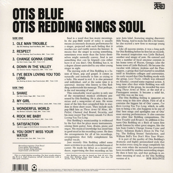 Otis Redding ~ Otis Blue / Otis Redding Sings Soul (Vinyl) - Djungel & Jazz